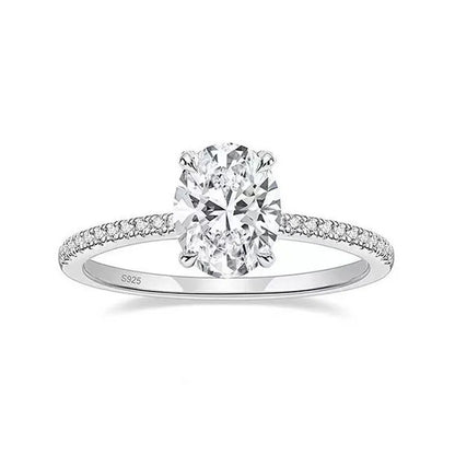 KS-Jewels™ Bague de Fiançailles en Moissanite